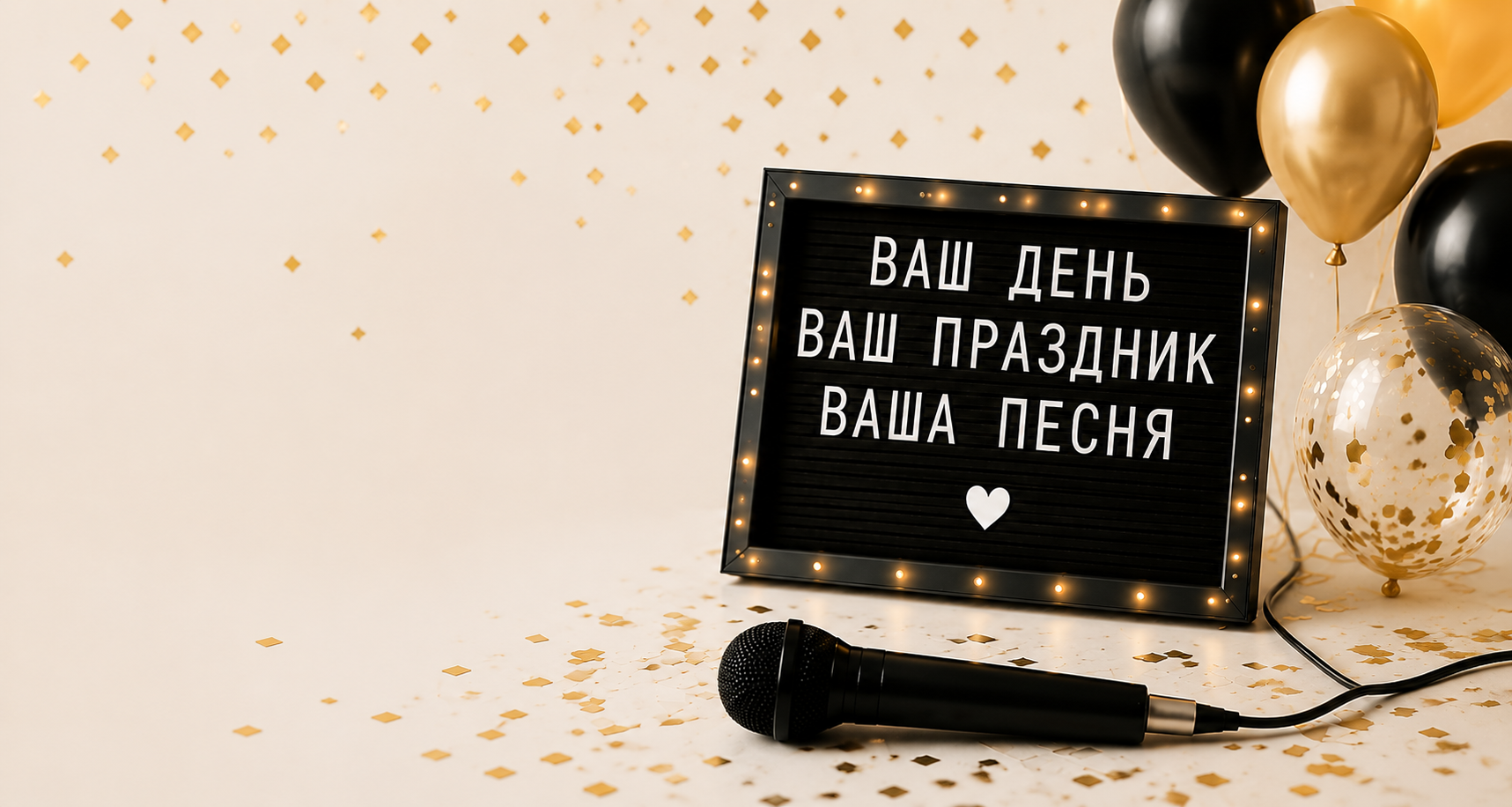 Караоке в подарок в честь дня рождения