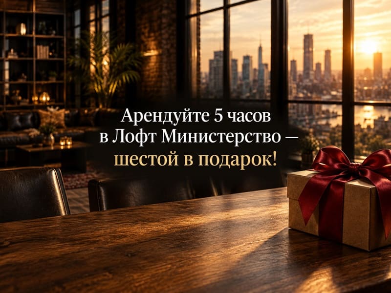 Предновогодние подарки от «Лофт Министерство»